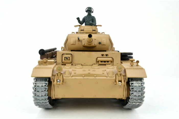 RC Panzer Tauchpanzer III 1:16 Heng Long -Rauch&Sound und 2,4Ghz + Metallkette und Metallgetriebe + PRO - Image 4