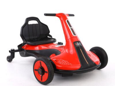 Kinder Elektroauto "Drift-Cart" mit 12V - 2x45W Motoren mit Musik