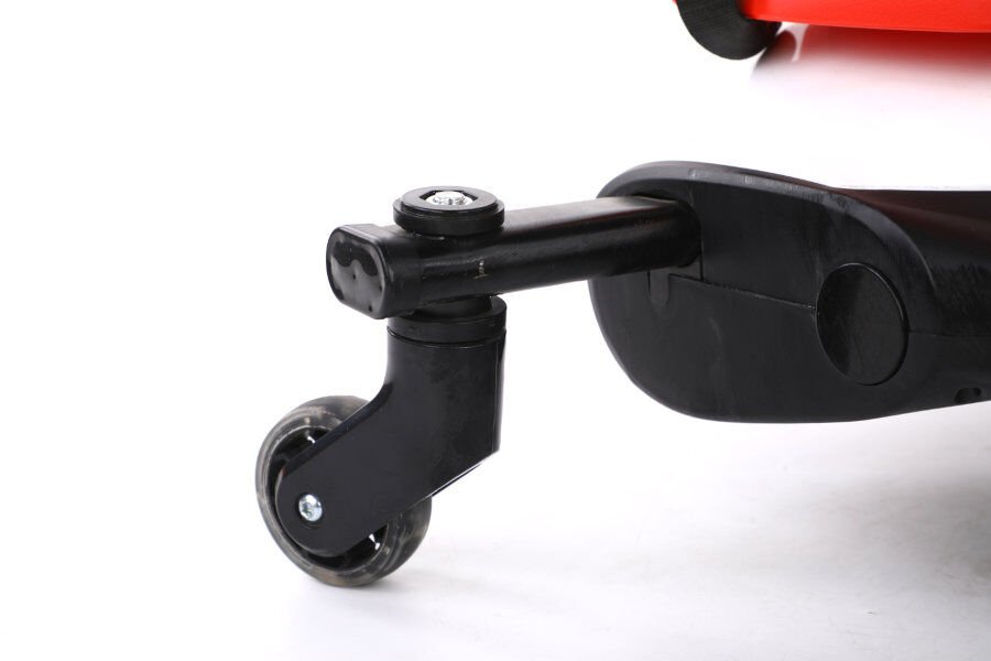 driftcar-cart-8108-rot-6 Kinder Elektroauto "Drift-Cart" mit 12V - 2x45W Motoren mit Musik – Bild 8