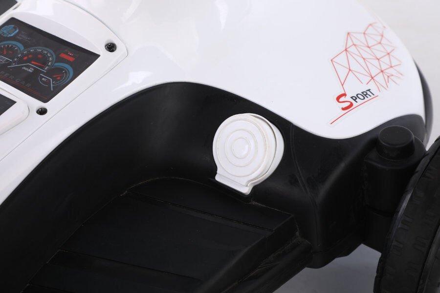 driftcar-cart-8108-rot-8 Kinder Elektroauto "Drift-Cart" mit 12V - 2x45W Motoren mit Musik – Bild 5