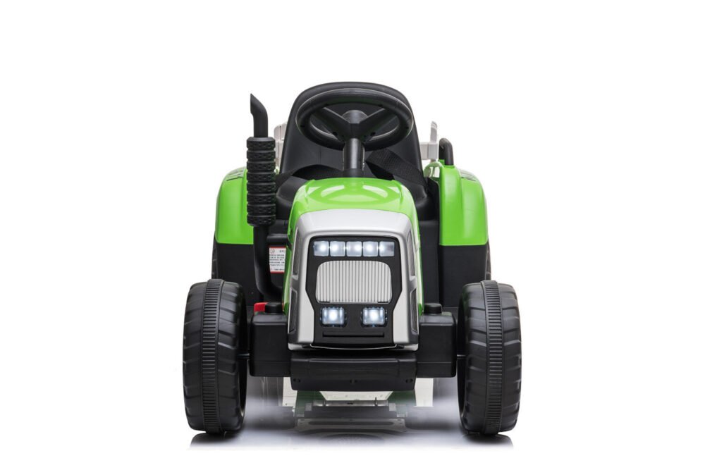 Kinderfahrzeug - Elektro Auto Traktor mit Anhänger - 12V7A Akku,2 Motoren – Bild 7