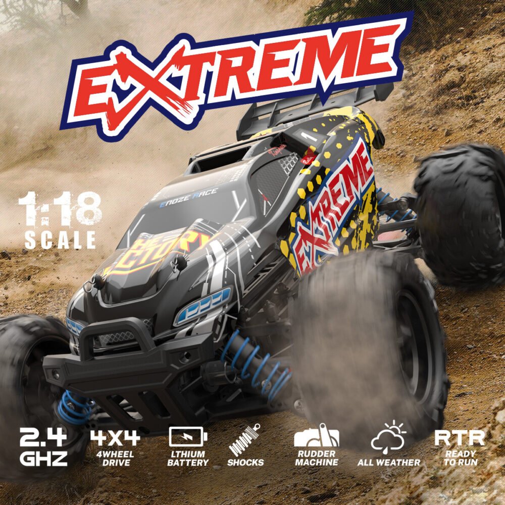 RC Elektro Buggy 1:18 mit 2,4Ghz, 40 km/h, Allradantrieb - LiIon - "Extreme 302E" – Bild 7