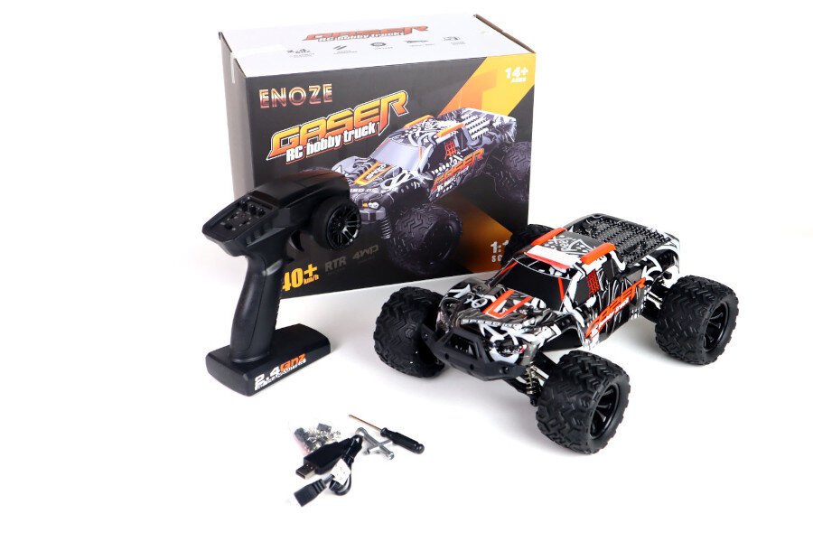RC Elektro Monster Truck 1:14 mit 2,4Ghz, 40 km/h, Allradantrieb - LiIon - "Gaser 900" – Bild 8