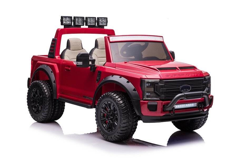 Elektro Kinderauto "Ford Super Duty" - lizenziert - 12V14AH Akku und 4 Motoren- 2,4Ghz + MP3 + Leder... – Bild 4