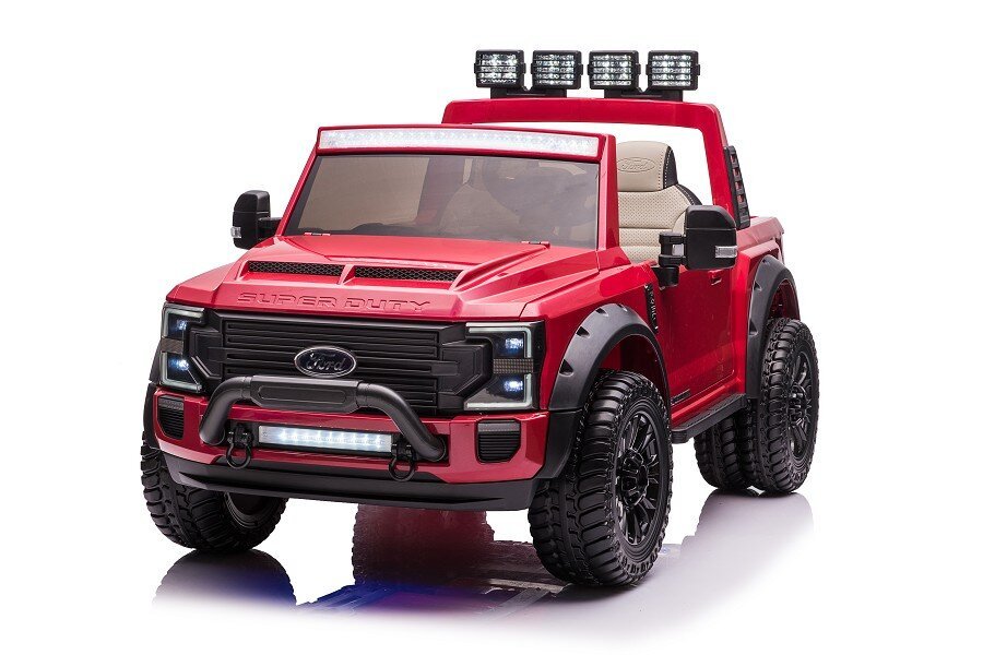 Elektro Kinderauto "Ford Super Duty" - lizenziert - 12V14AH Akku und 4 Motoren- 2,4Ghz + MP3 + Leder... – Bild 5
