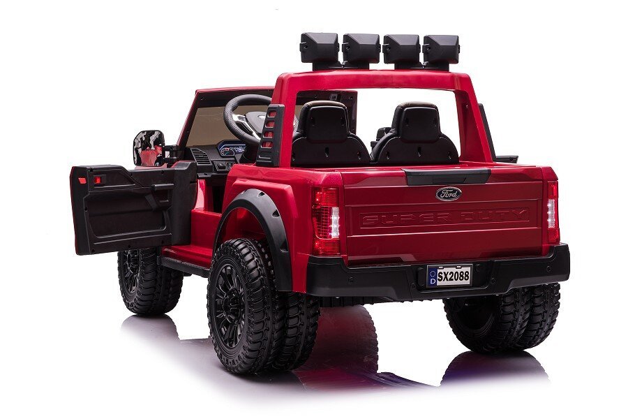 Elektro Kinderauto "Ford Super Duty" - lizenziert - 12V14AH Akku und 4 Motoren- 2,4Ghz + MP3 + Leder... – Bild 6