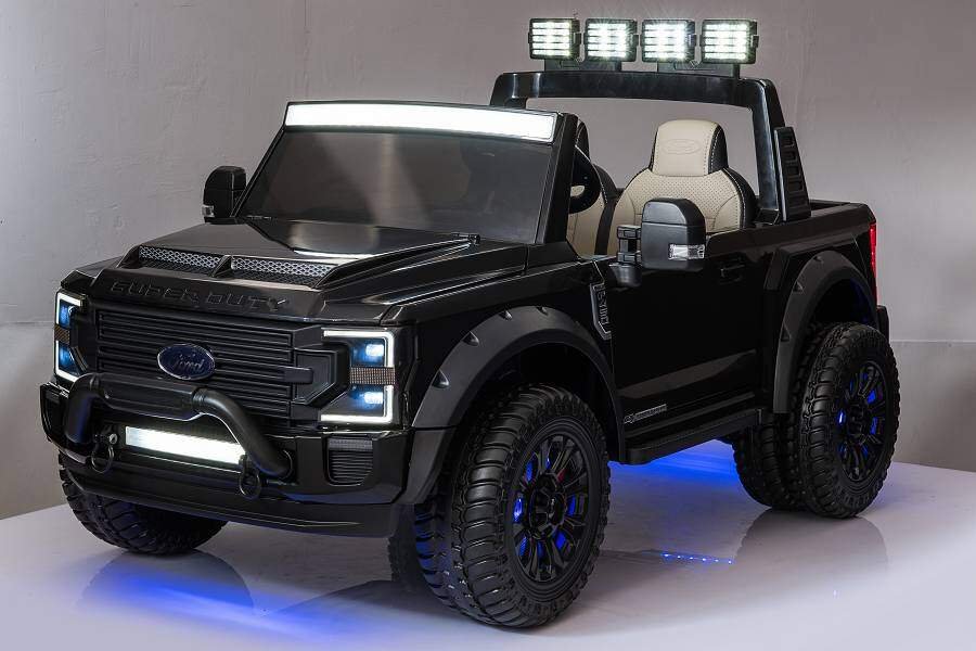 Elektro Kinderauto "Ford Super Duty" - lizenziert - 24V10A - Schnell Akku und 2 Motoren- 2,4Ghz + MP... – Bild 4