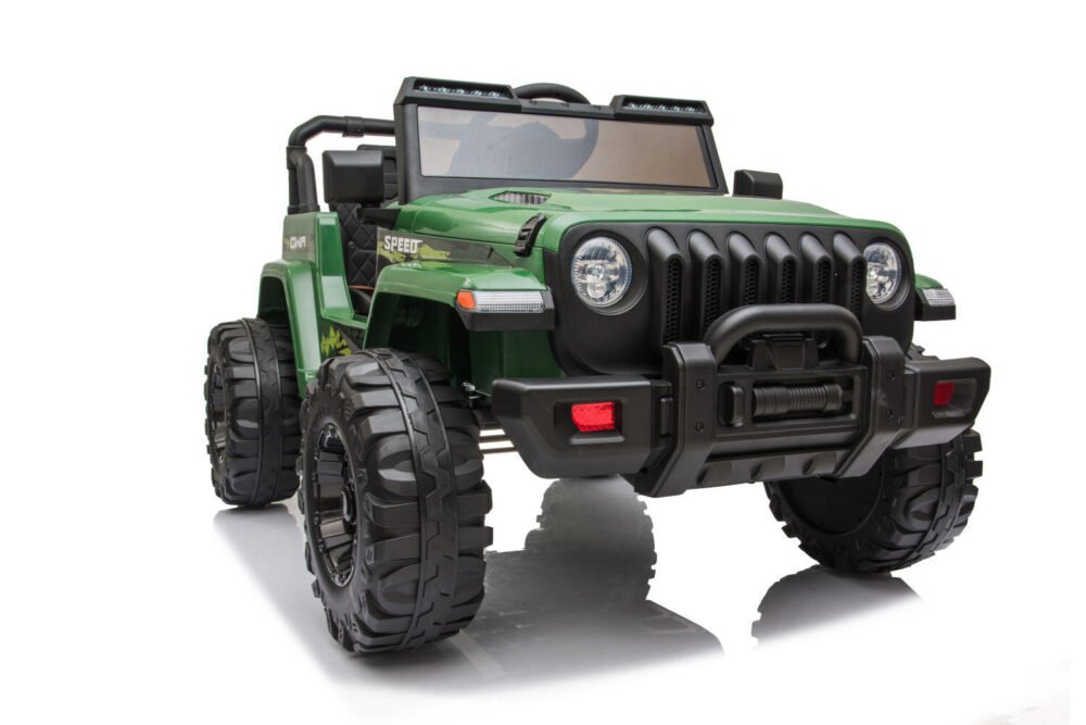 Kinderfahrzeug - Elektro Auto Offroad mit 12V10A Akku und 2x35W Motoren "Camouflage" 2