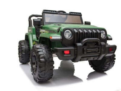 Kinderfahrzeug - Elektro Auto Offroad mit 12V10A Akku und 2x35W Motoren "Camouflage" 2