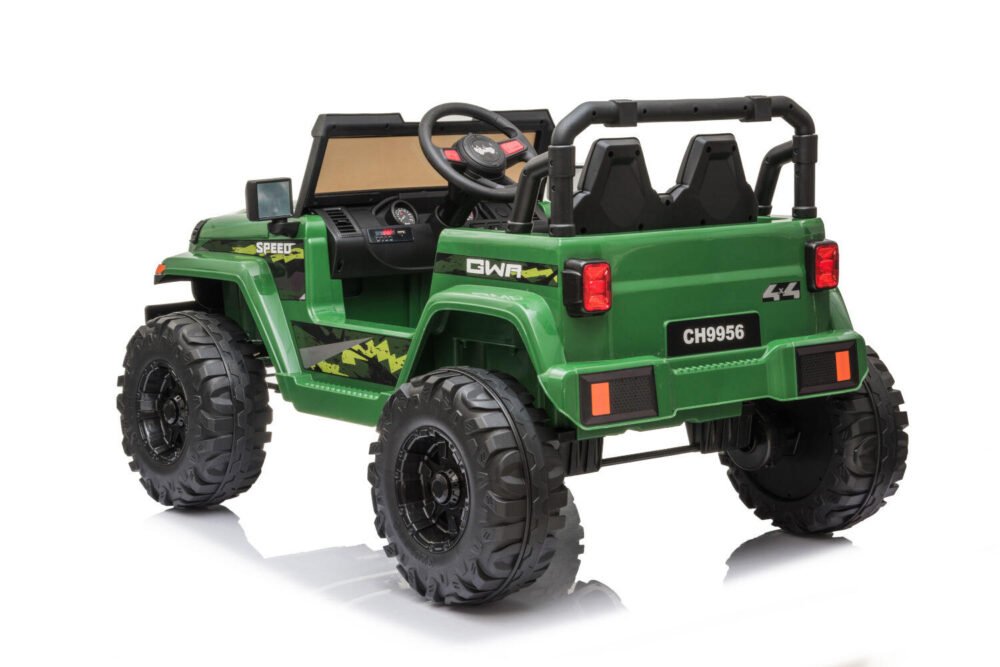 Kinderfahrzeug - Elektro Auto Offroad mit 12V10A Akku und 2x35W Motoren "Camouflage" 2,4Ghz+Ledersit... – Bild 5