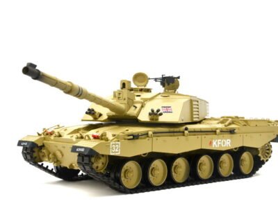 RC Panzer "Britischer Challenger 2" Heng Long 1:16 mit RS + Stahlgetriebe -2