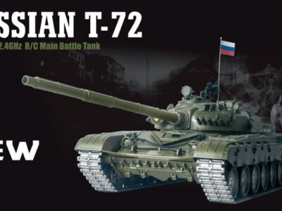 RC Panzer "Russicher T-72" Heng Long 1:16 mit Rauch&Sound und Stahlgetriebe -2