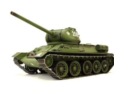 RC Panzer "Russischer T-34/85" 1:16 Heng Long -Rauch&Sound + 2