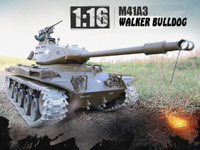 RC Panzer M41 A3 "WALKER BULLDOG" Heng Long 1:16 mit R&S