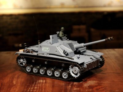 RC Panzer "Sturmgeschütz III" - Stug 3 Heng Long 1:16 Grau
