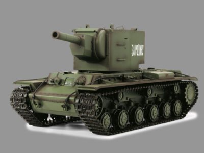 RC Panzer "Russicher KV-2" Heng Long 1:16 mit Rauch&Sound -2