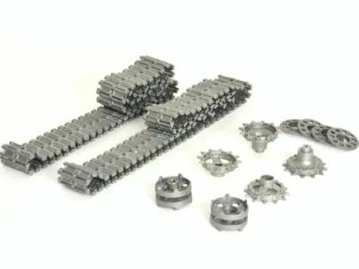 aufrüstungssatz für panzer: metallkettenset für heng long russicher t 90 3938